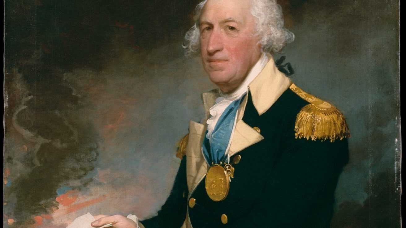 Gilbert Stuart's portrait of Continental Gen. Horatio Gates, who commanded the American army at the Battle of Camden