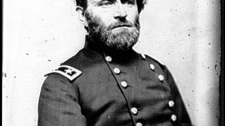 Civil War-era portrait photograph of Major General Ulysses S. Grant in Union Army uniform